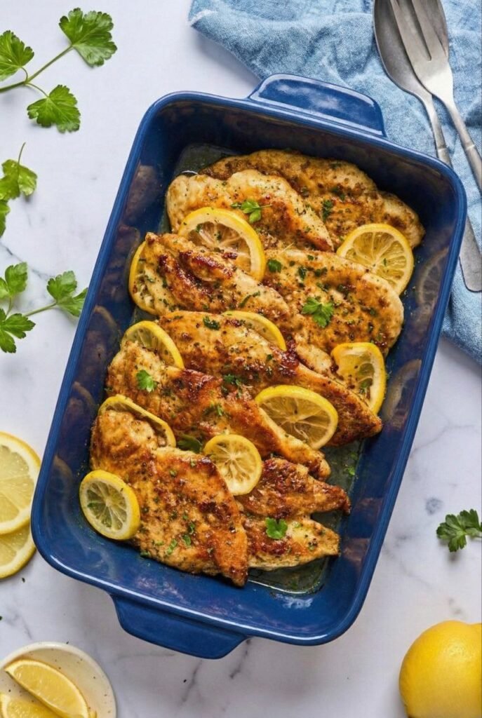Lemon Garlic Butter Chicken 
