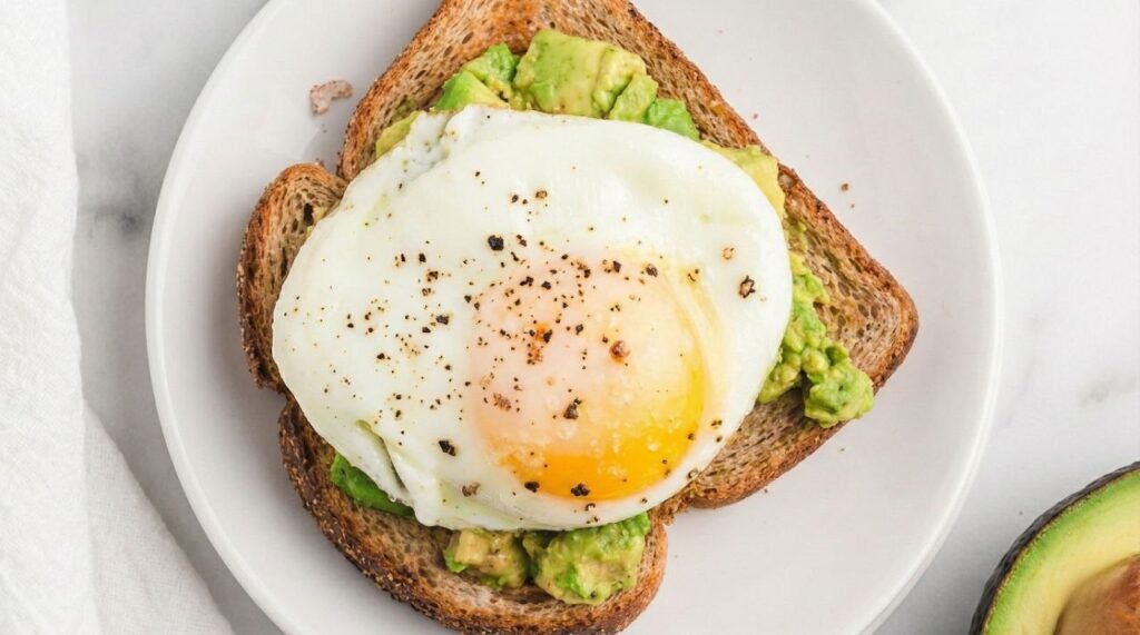 The Best Avocado Toast with Egg (Cafe Style)