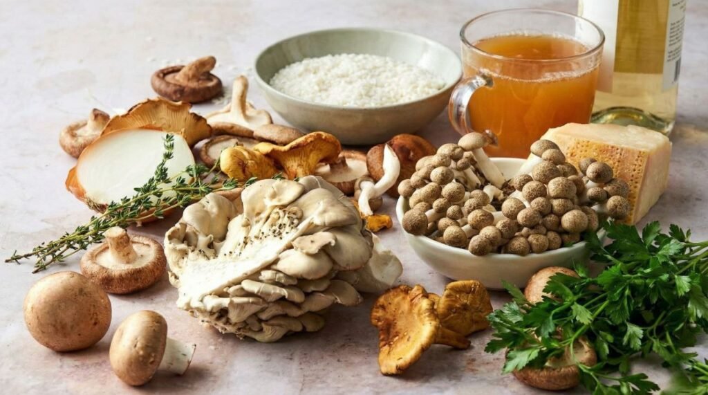 The Best Creamy Mushroom Risotto