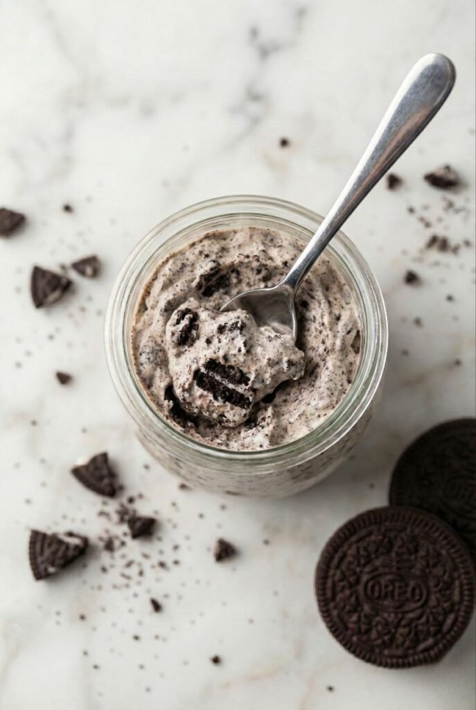 No-Bake Oreo Cheesecake Pots