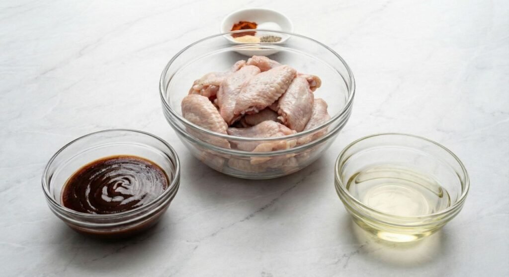 Honey BBQ Air Fryer Chicken Wings Honey BBQ Air Fryer Chicken Wings