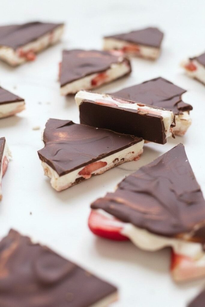 Strawberry Chocolate Bark