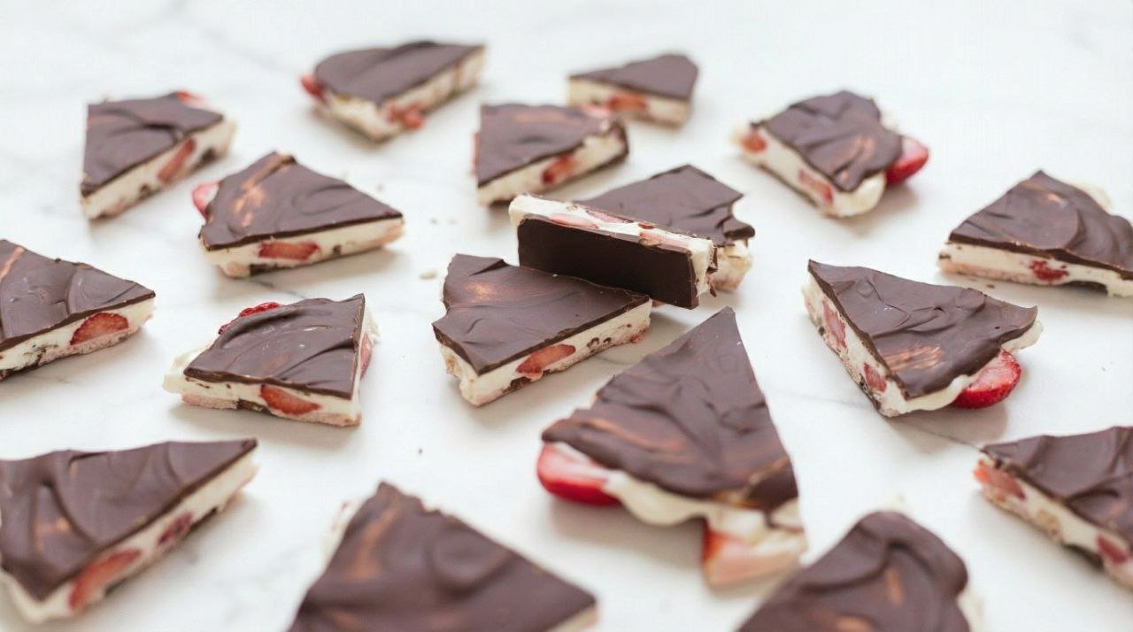 Strawberry Chocolate Bark