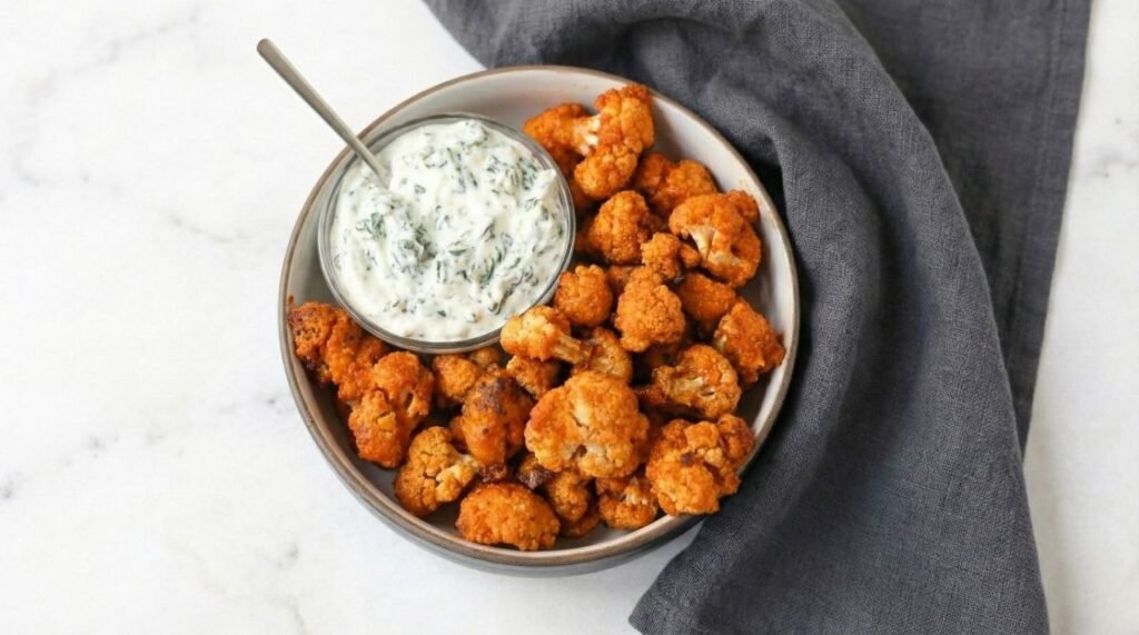 Crispy Air Fryer Buffalo Cauliflower Bites (Easy Recipe) Crispy Air Fryer Buffalo Cauliflower Bites (Easy Recipe)