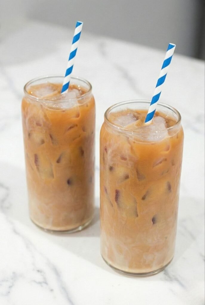 Iced White Chocolate Raspberry Latte (Easy Recipe)