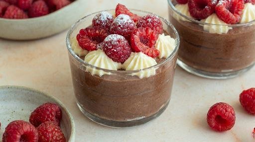 Raspberry Chocolate Mousse