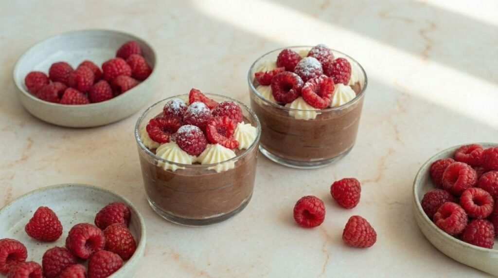 Raspberry Chocolate Mousse
