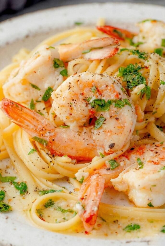 15-Minute Garlic Butter Shrimp Scampi