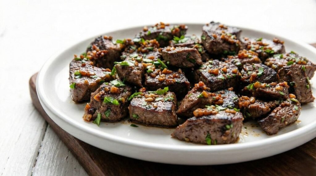 20-Minute Garlic Butter Steak Bites