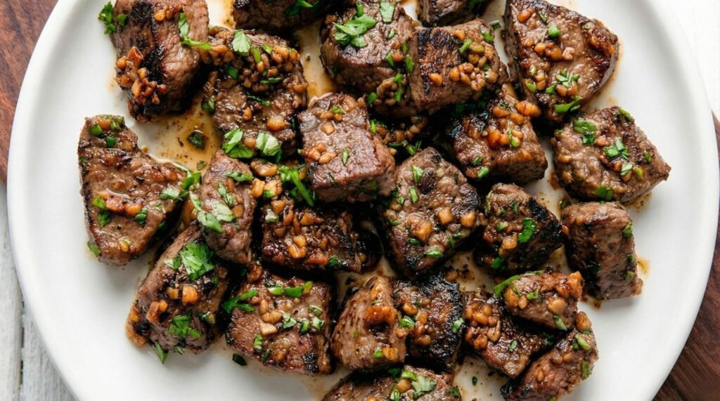 20-Minute Garlic Butter Steak Bites (Tender & Juicy) 20-Minute Garlic Butter Steak Bites