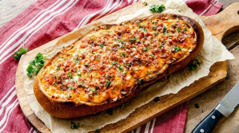 Buffalo Chicken Dip Baguette