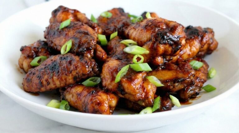 Sticky Coca-Cola Glazed Chicken Wings (Easy Game Day Appetizer)