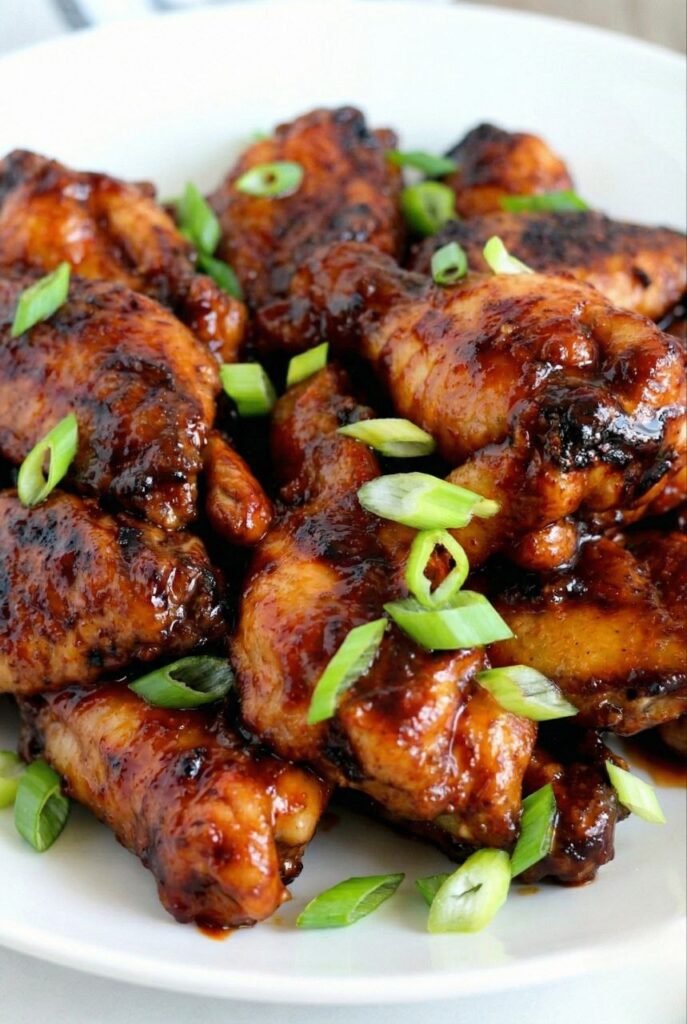 Sticky Coca-Cola Glazed Chicken Wings (Easy Game Day Appetizer)