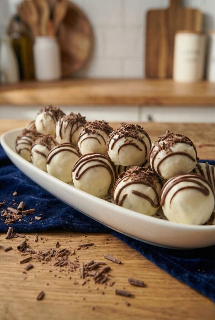 No-Bake Baileys Truffles