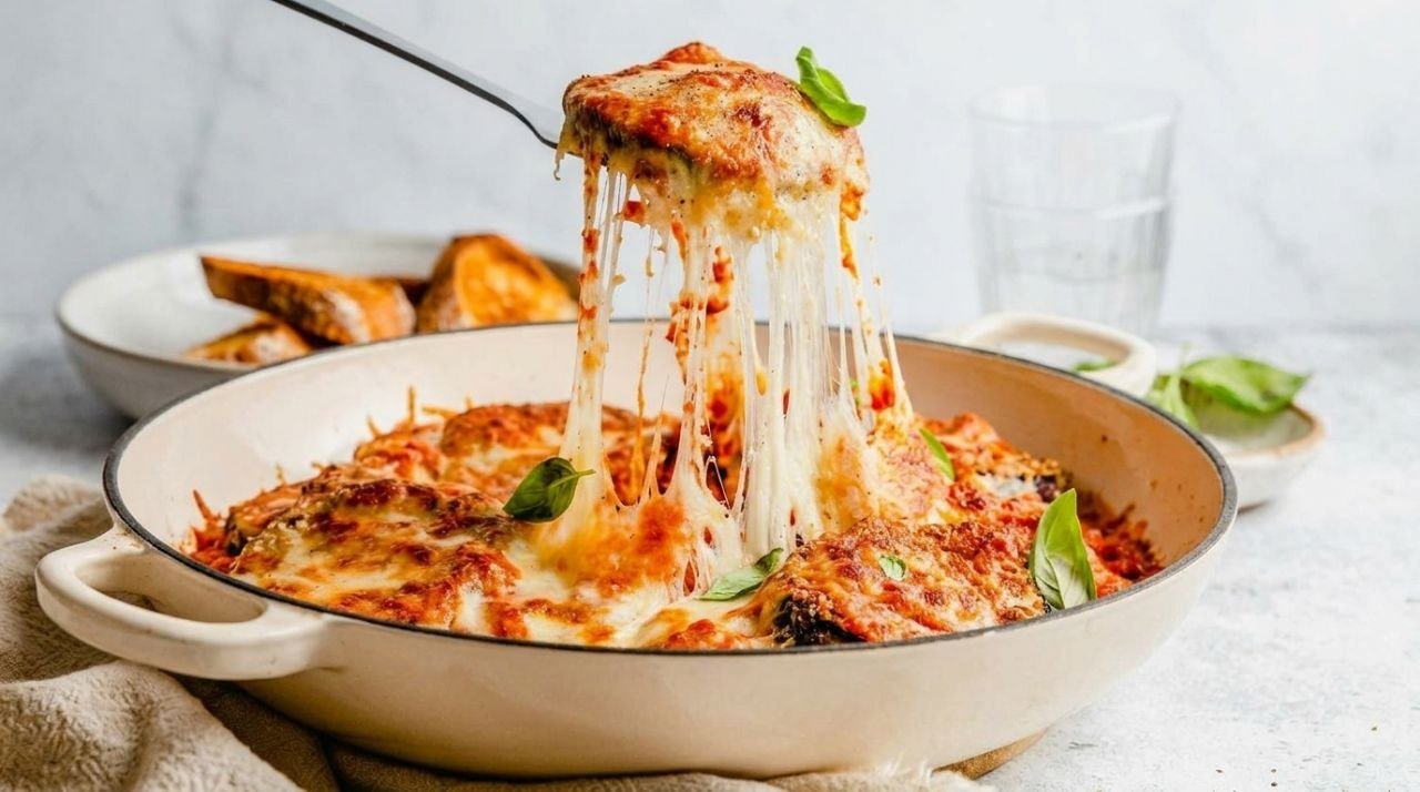 Eggplant Parmesan Recipe — Crispy, Cheesy & Classic recipe one image