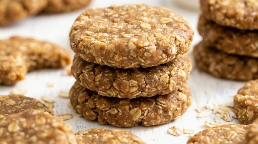 3-Ingredient Banana Oat Cookies