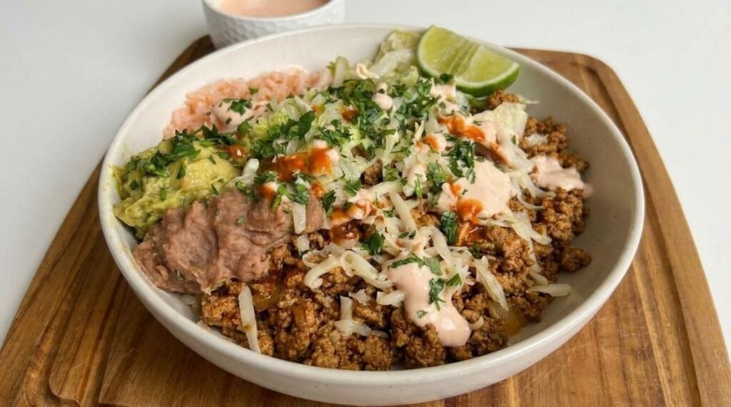 Ground Turkey Taco Bowl – Easy High Protein Weeknight Meal