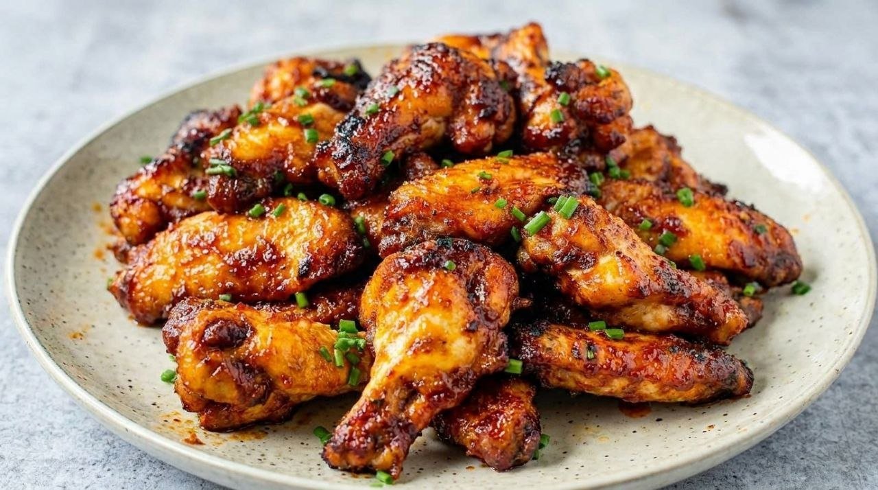 Air Fryer BBQ Chicken Wings