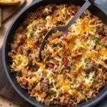 Skillet Ground Beef and Rice