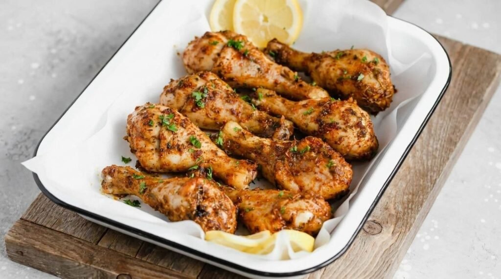 Lemon Herb Roasted Chicken Legs – Juicy & Crispy in 40 Minutes