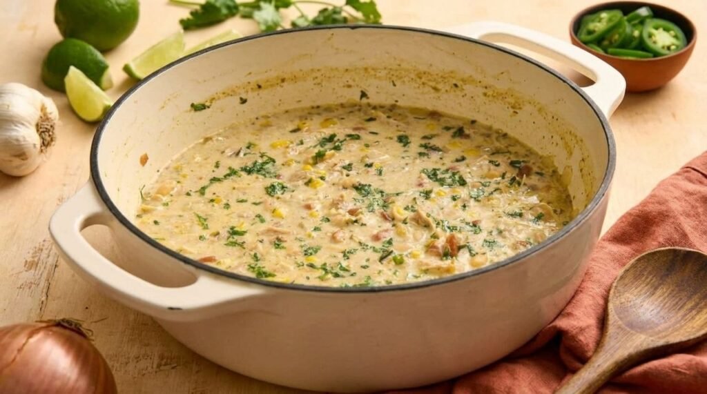 Creamy White Chicken Chili