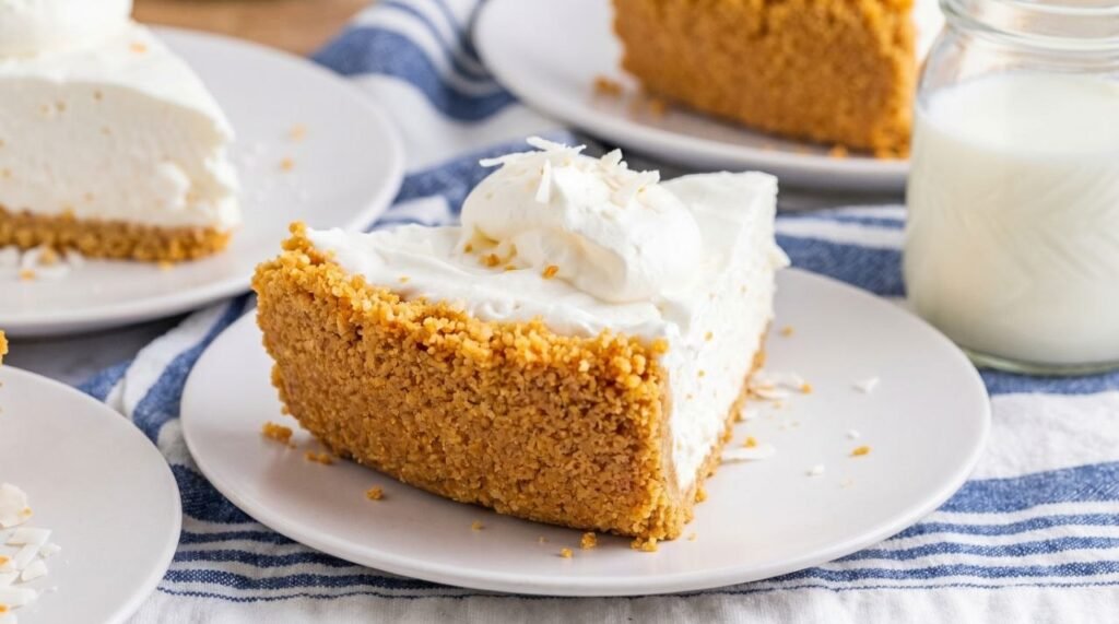 No Bake Coconut Cream Pie