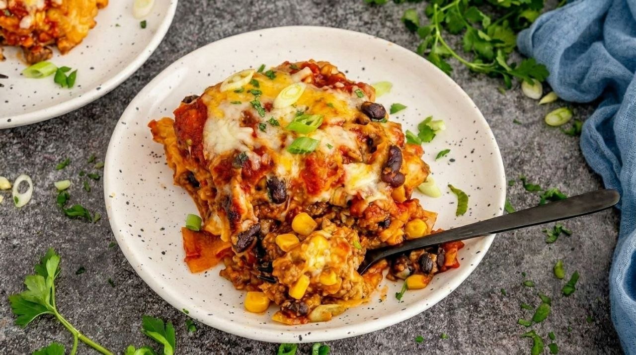 Beef Enchilada Casserole