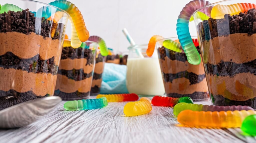 Vanilla Pudding Dirt Cups
