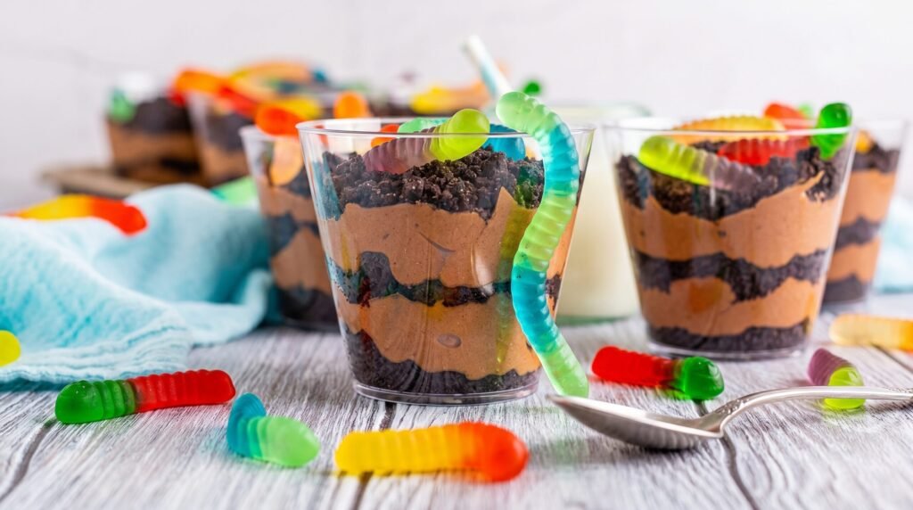 Vanilla Pudding Dirt Cups